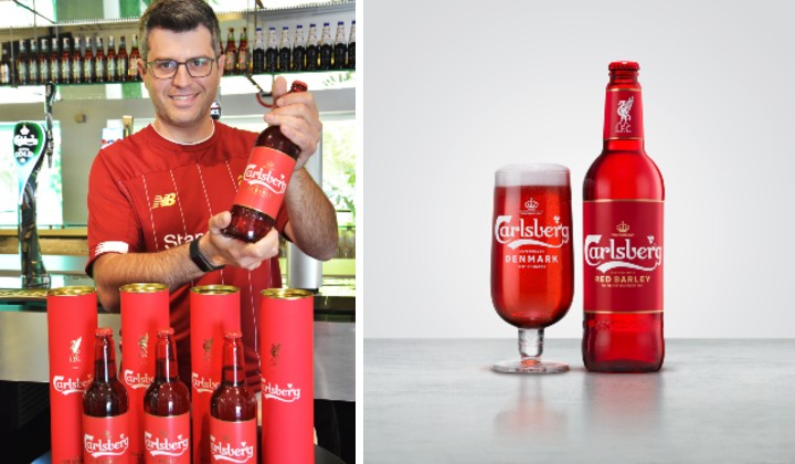 Måske komedie Nu Cheer on for Liverpool FC with Carlsberg Red Barley beer in M'sia | TRP
