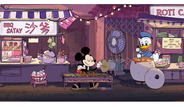 Mickey Mouse & gang go to the hawker in latest Disney cartoon set in  Malaysia/Singapore (Video) | TRP