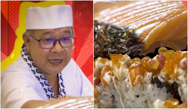 Legendary Asia Cafe sushi uncle now in Setia Alam | TRP