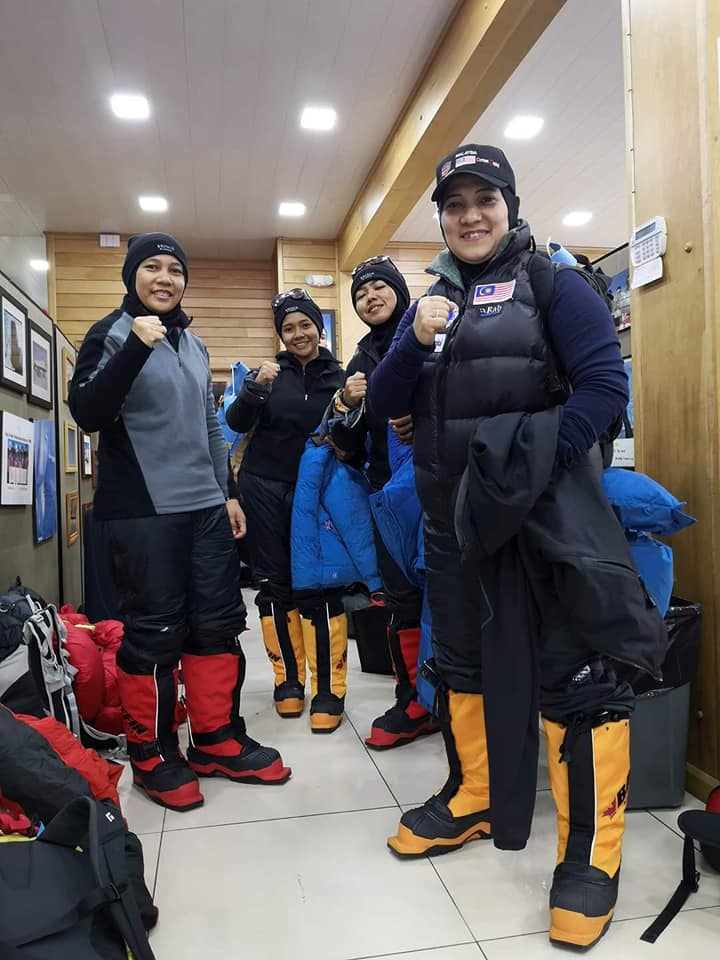Malaysia's first ever female team to explore the Antarctic