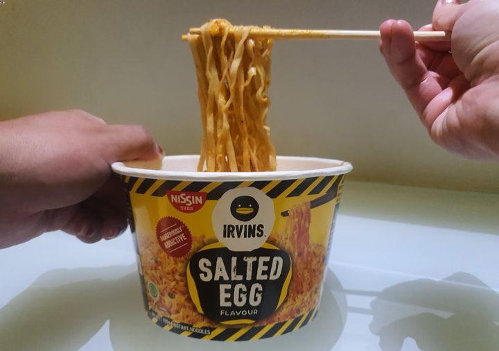Is Singapore's Irvins Salted Egg Just As Good On Noodles? [Review] | TRP