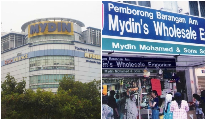 pasar raya Mydin Malaysia