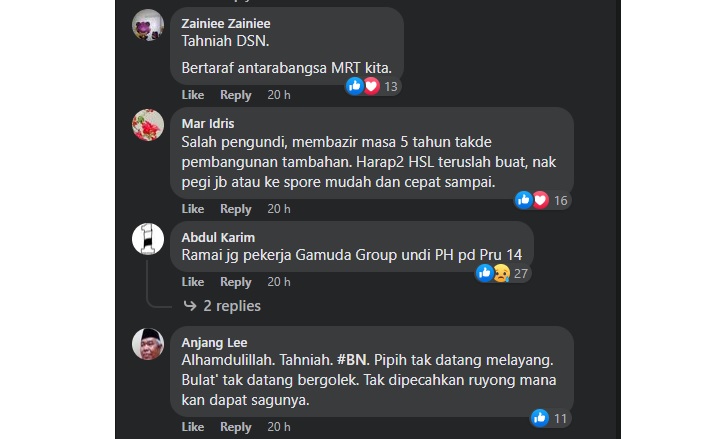 Netizens Comments 1