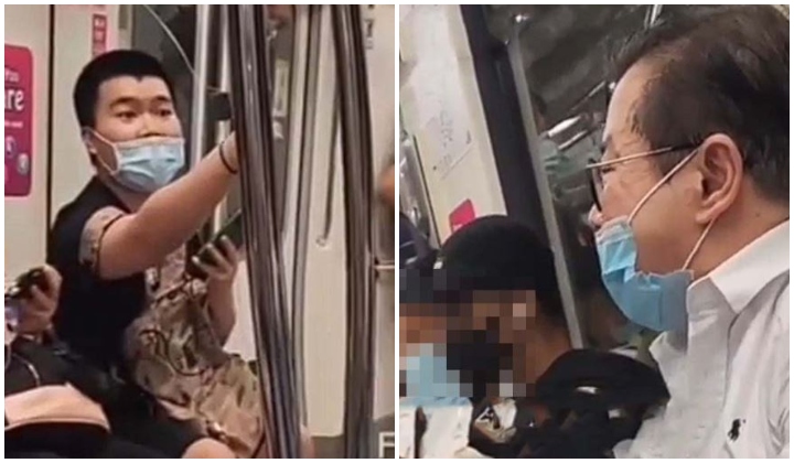 Kerana Isu Kerusi Dalam MRT, Warga Singapura 'Halau' Lelaki Malaysia Pulang Ke Negara Asal