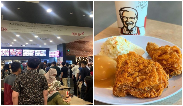 Nak Kejar Promosi KFC 2 Set Snack Plate Dengan Harga RM20, Ramai Sanggup Tunggu Sejam