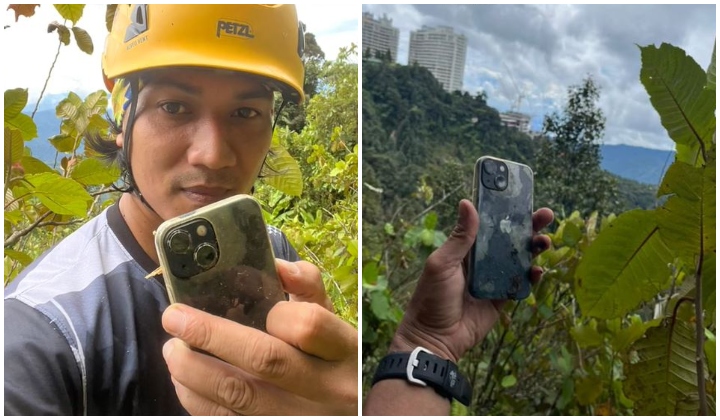 Lelaki Ini Tawar Servis Selamatkan iPhone 13 Terjatuh Dalam Gaung Di Genting Highlands