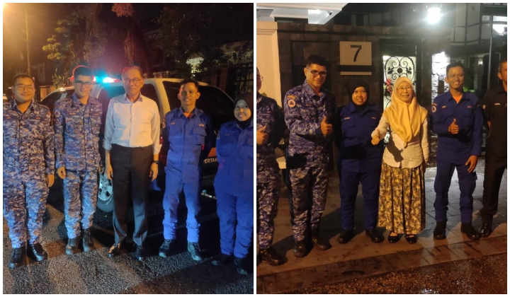 APM Tangkap Ular Tedung Di Rumah Perdana Menteri Anwar Ibrahim