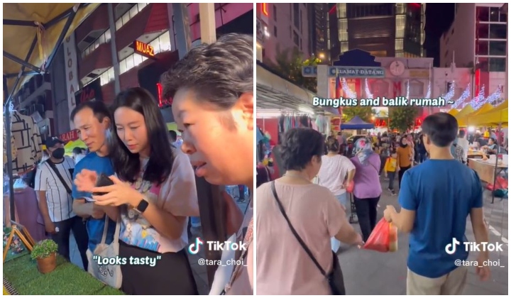 Video-TikToker-Korea-Bawa-Ibu-Bapa-Ke-Pasar-Malam-Teruja-Cuba-Street-Food-Di-Malaysia-2