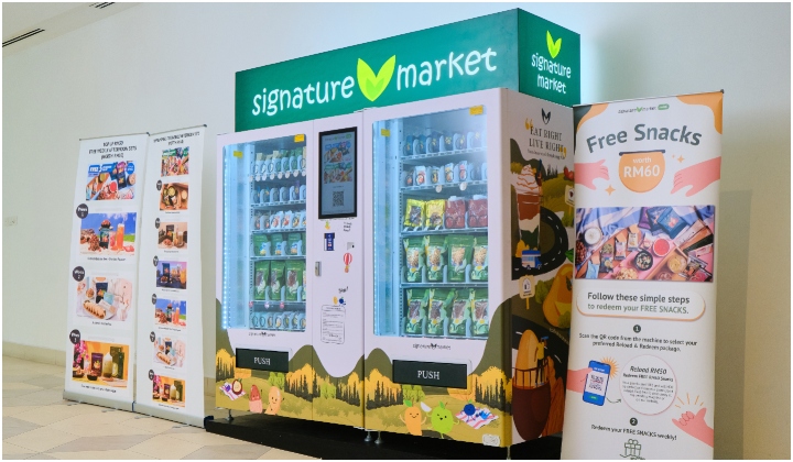signature market vending machine