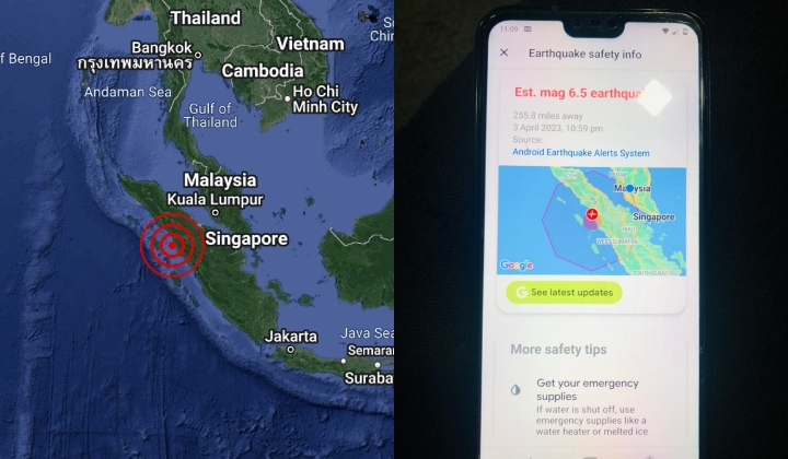 Gempa Bumi Indonesia: Ramai Rakyat Malaysia Terkejut Pertama Kali Terima Amaran Di Telefon