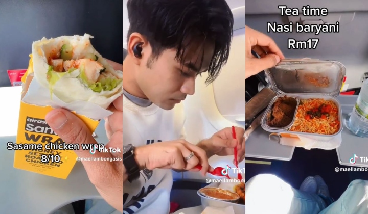 [Video] Hanya Kerana Mahu Cuba Makanan Dalam Kapal Terbang, Pemuda Ini Sanggup Naik 6 Flight Sehari (4)