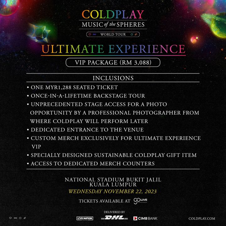 coldplay tour in malaysia