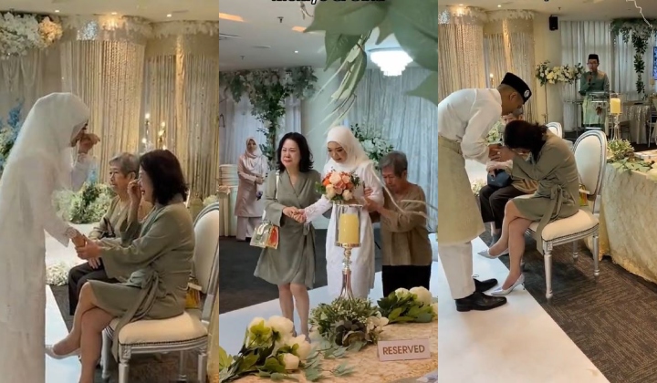 [Video] Majlis Pernikahan Pasangan Bangsa Cina & Melayu Buat Ramai Sebak